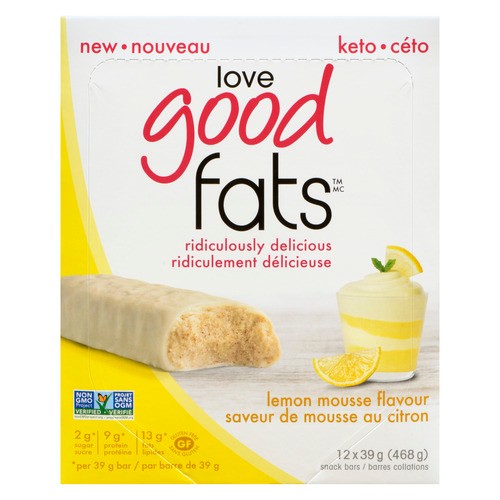 Love Good Fats Gluten-Free Lemon Mousse 39 g