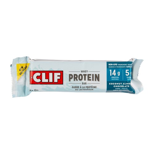 Clif Whey Protein Bar Coconut Almond Chocolate 8 x 56 g