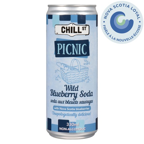 Chill Street Picnic Soda Wild Blueberry 330 ml (can)