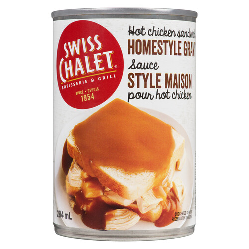 Swiss Chalet Hot Chicken Sandwich Homestyle Gravy 284 ml