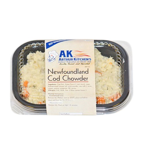 Arthurs Newfoundland Frozen Cod Chowder 250 g