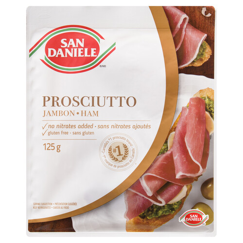 San Daniele Proscuitto Ham Sliced Meat 125 g