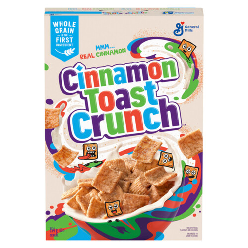 Cinnamon Toast Crunch Cereal Whole Grains and Real Cinnamon 354 g