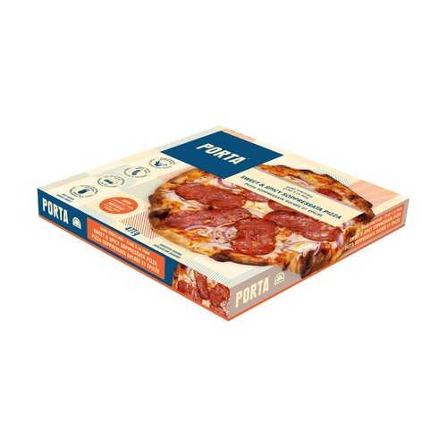 Porta Frozen Pizza Sweet & Spicy Soppressata 471 g