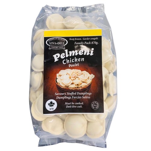 Viva Deli Frozen Meal Pelmeni Chicken 870 g