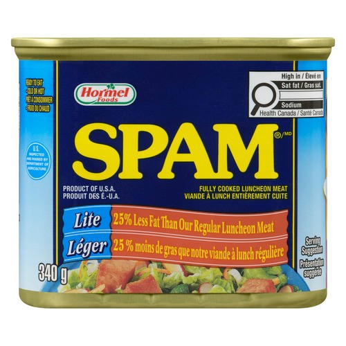 Spam Fully Cooked Luncheon Meat Lite 340 g