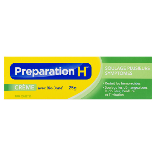Preparation H Pain Relief Cream Maximum Strength 25 g