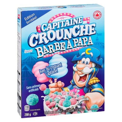 Cap'n Crunch Cereal Cotton Candy 288 g
