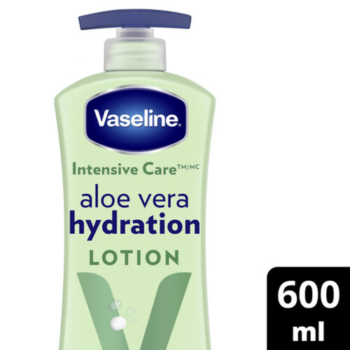 Vaseline Intensive Care Aloe Vera Hydration Body Lotion 600 ml