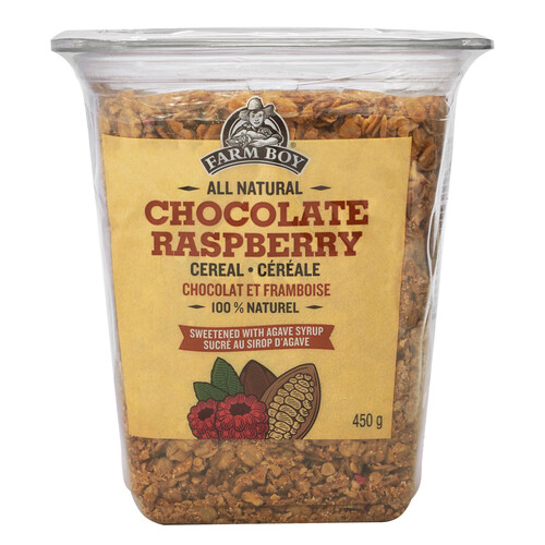 Farm Boy Granola Cereal Chocolate Raspberry 450 g