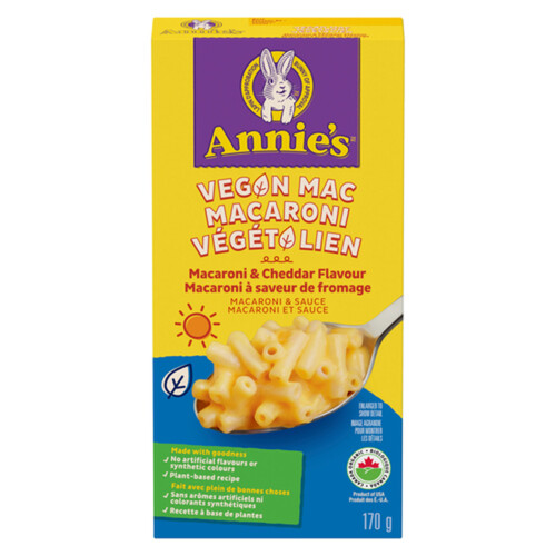 Annie's Vegan Macaroni & Cheddar Flavour 170 g