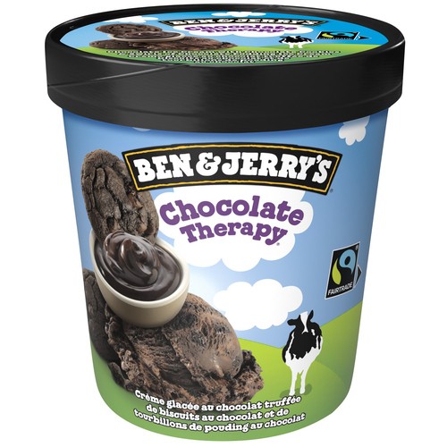Ben & Jerry's Ice Cream Chocolate Therapy With Fairtrade Ingredients 473 ml