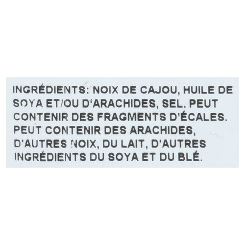 Les Aliments Roasted Cashews With Salt 150 g