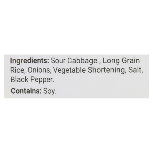 Baba Jenny's Frozen Cabbage Rolls Sour Leaf 36 EA