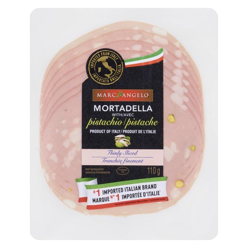 Marcangelo Mortadella with Pistachio Thinly Sliced 110 g