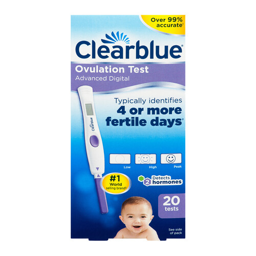 Clearblue Advanced Digital Ovulation Test 20 Tests