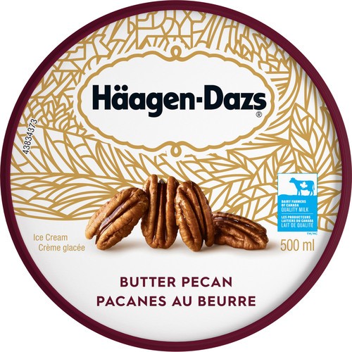 Häagen-Dazs Ice Cream Butter Pecan 500 ml
