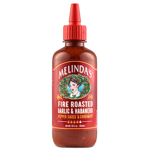 Melinda's Sauce Fire Roasted Garlic And Habanero 355 g