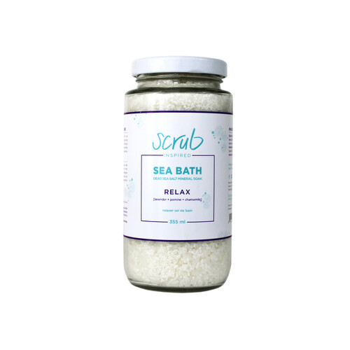 Scrub Inspired Sea Bath Relax Salt Soak 227 g