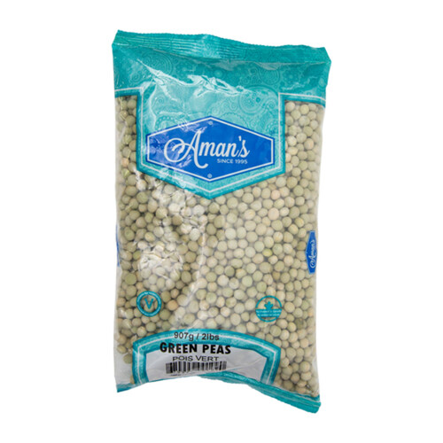 Aman's Green Peas 907 g