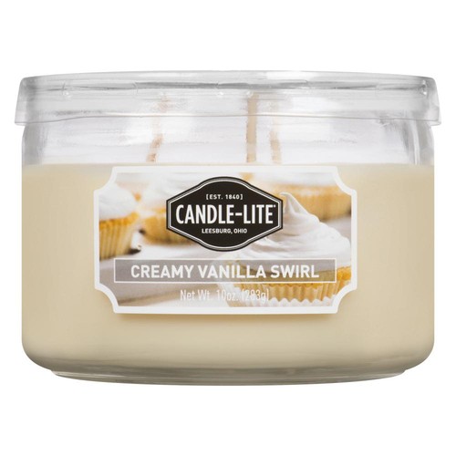 Candle-lite Candle Jar Creamy Vanilla Swirl 1 Pack