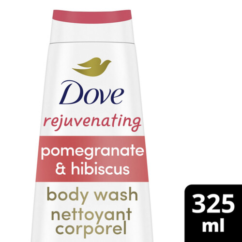 Dove Rejuvenating Body Wash Pomegranate & Hibiscus For Healthy-Looking Skin 325 ml