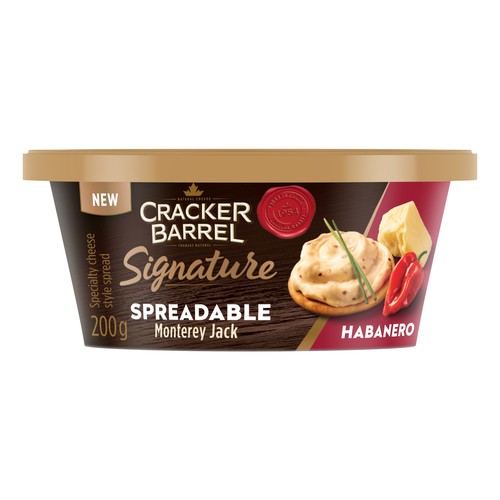 Cracker Barrel Cheese Spread Habanero 200 g