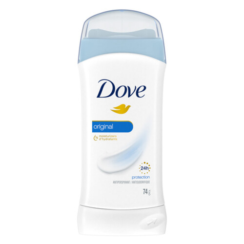 Dove Antiperspirant Stick Original For Sensitive Skin 74 g