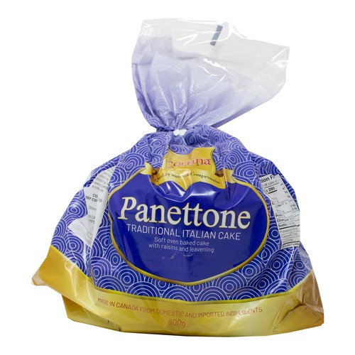 Milano Panettone Fruit Cake In Cello 800 g
