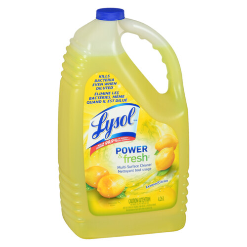 Lysol All Purpose Cleaner Lemon 4.26 L Voilà Online Groceries & Offers