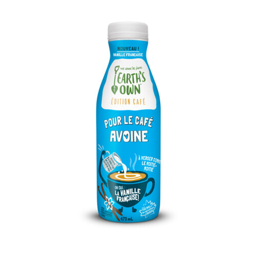 Earth's Own Oat Coffee Creamer French Vanilla Plant-Based Dairy-Free 473 ml
