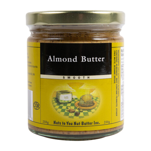 Nuts To You Nut Butter Almond Butter Smooth 250 g