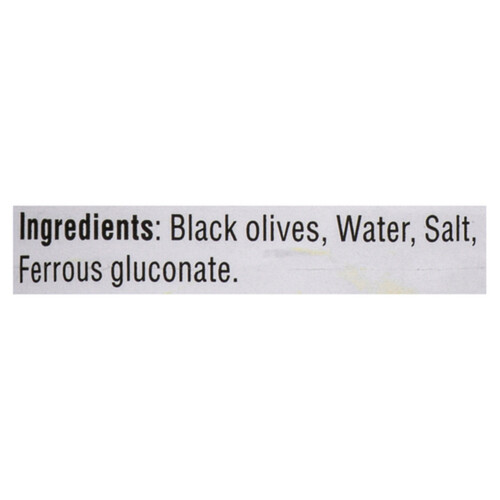 Pastene Black Olives Sliced 398 ml