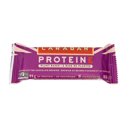 Larabar Plant Based Protein Bar Almond Butter Chocolate Brownie 52 g