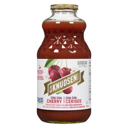 RW Knudsen Family 100% Red Tart Cherry Juice Not from Concentrate Cha Cha Cherry 946 ml