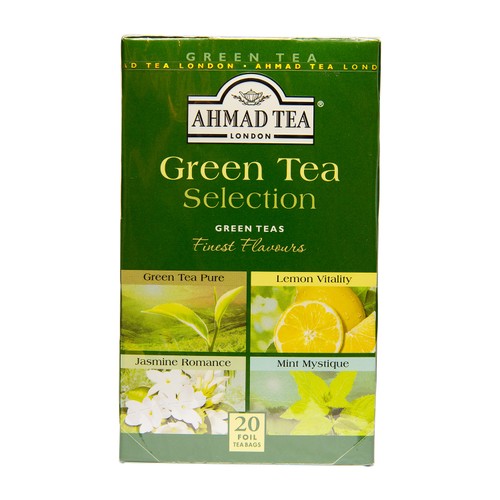 Ahmad Tea Green Selection Tea Bags 20 EA
