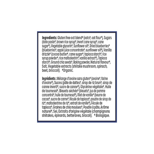 MadeGood Mornings Oat Bars Soft Baked Blueberry 5 Pack
