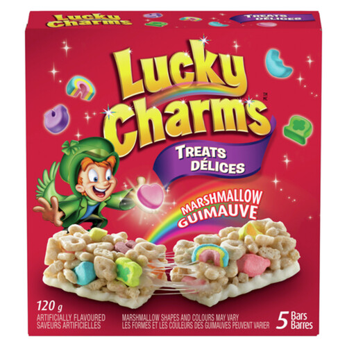 Lucky Charms Treats Bars Marshmallow 5 x 24 g