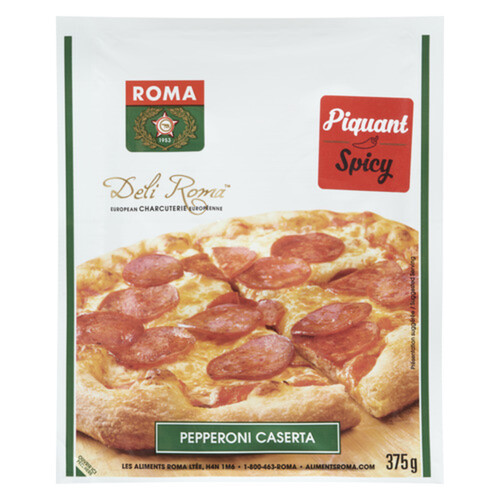 Roma Pepperoni caserta spicy sliced pepperoni 375 g