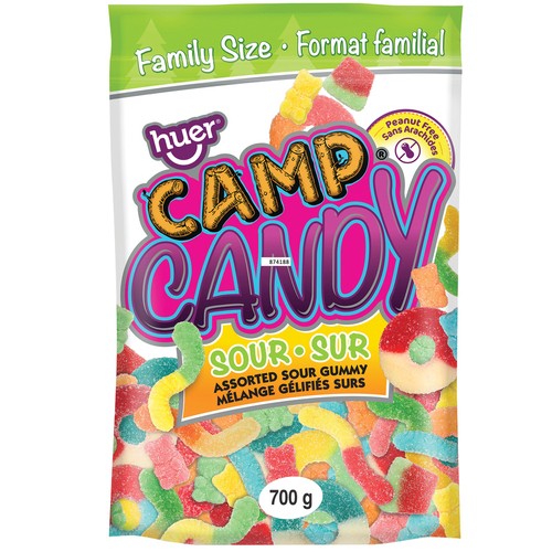 Huer Camp Sour Candy 700 g