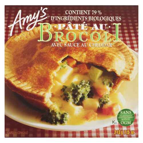 Amy's Kitchen Broccoli Pot Pie 213 g (frozen)