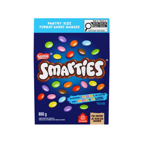 Smarties Candy Coated Milk Chocolate Pantry Size 800 g