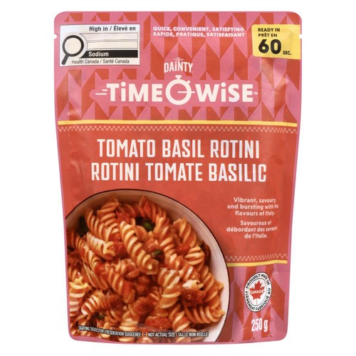 Dainty Time Wise Tomato Basil Rotini 250 g