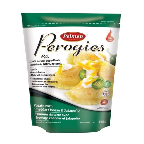 Pelmen Perogies Potato With Cheddar And Jalapeno 625 g (frozen)