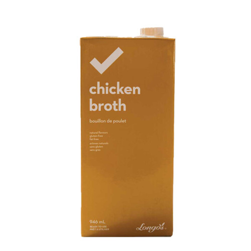 Longo's Essentials Chicken Broth 946 ml