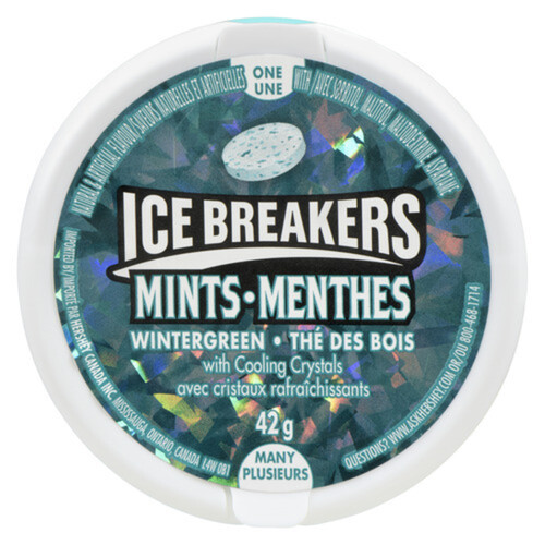 Ice Breakers Breath Mints Wintergreen 42 g