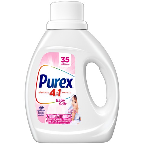 Purex Baby Soft Liquid Laundry Detergents 1.17 L