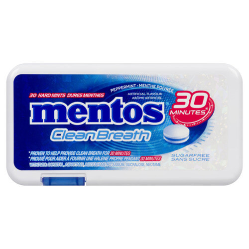 Mentos Clean Breath Peppermint 21 g