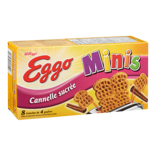 Kellogg's Eggo Minis Toast Waffles Cinnamon 244 g (frozen) Voilà Online Groceries & Offers