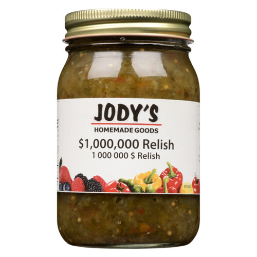 Jody's Homemade Relish Million Dollar 475 ml